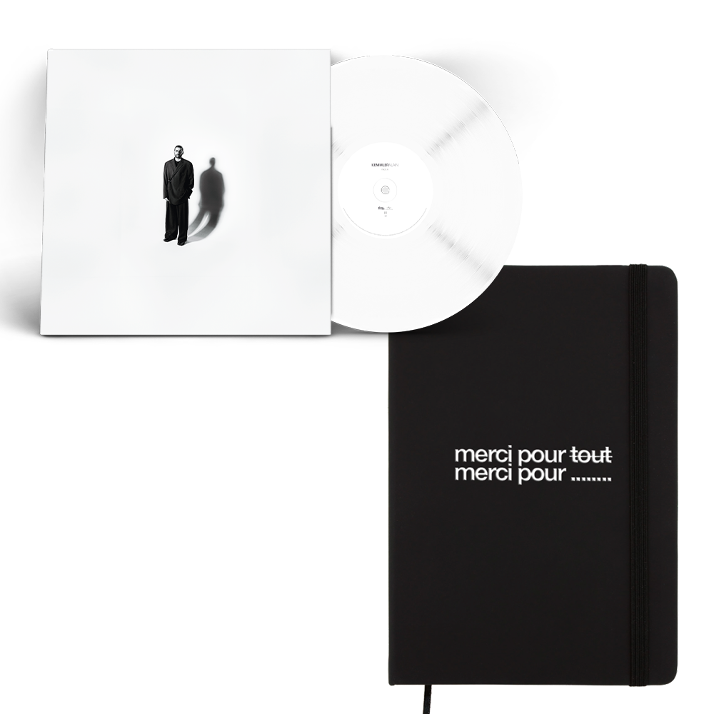 Pack Vinyle Dédicacé (Edition Limitée) + Carnet noir